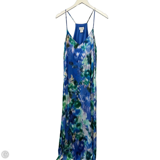 Dress Casual Maxi By Nicole Miller In Blue, Size: M