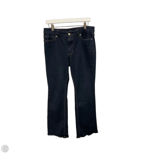 Jeans Flared By White House Black Market In Blue Denim, Size: 12p