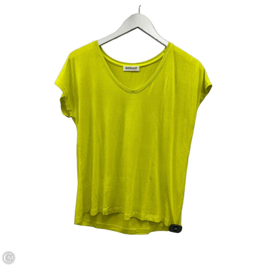 Top Short Sleeve By Kettlewell In Yellow, Size: M