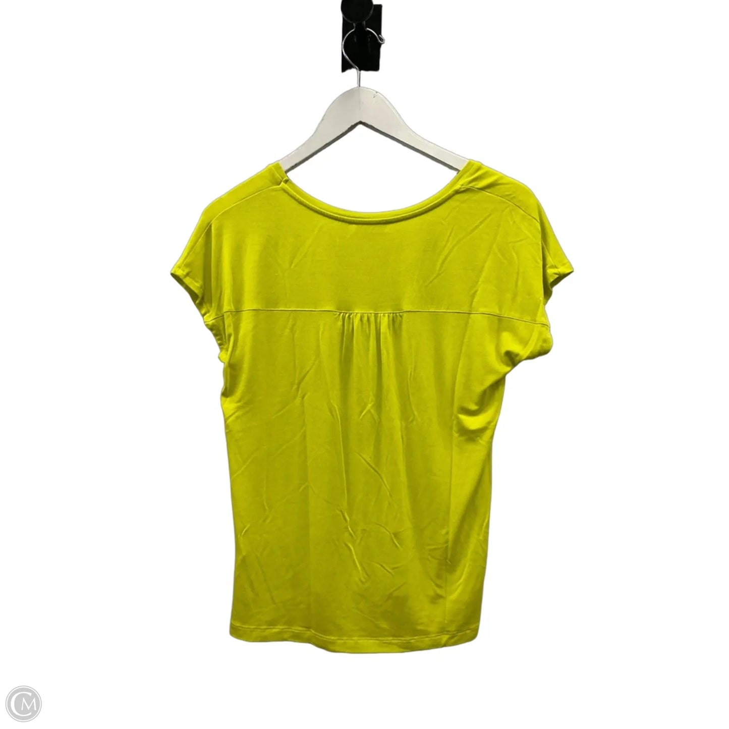 Top Short Sleeve By Kettlewell In Yellow, Size: M