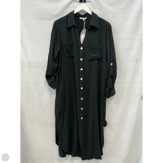 Dress Casual Midi By Blue Island In Black, Size: M