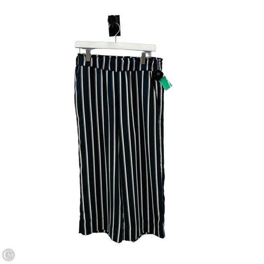 Pants Wide Leg By H&m In Navy, Size: 8