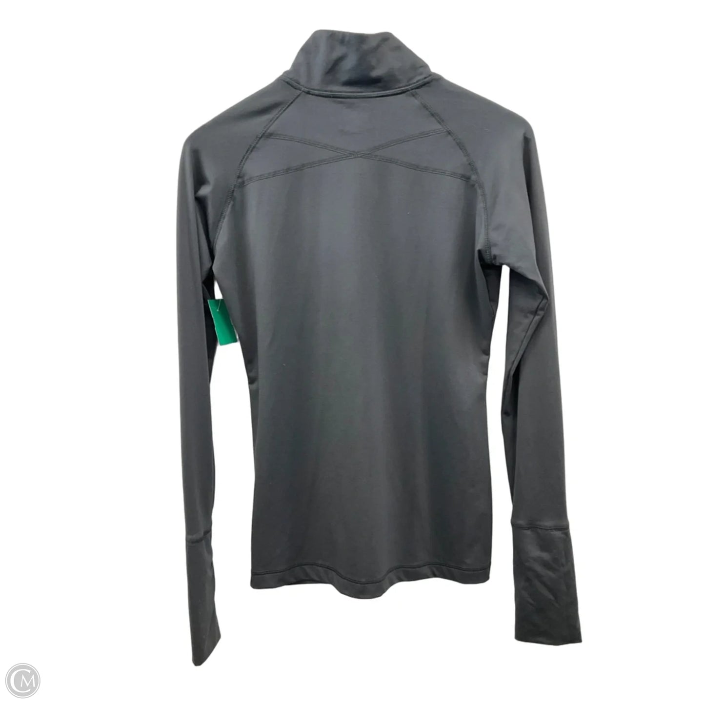 Athletic Top Long Sleeve Collar By Russel Athletic In Grey, Size: M