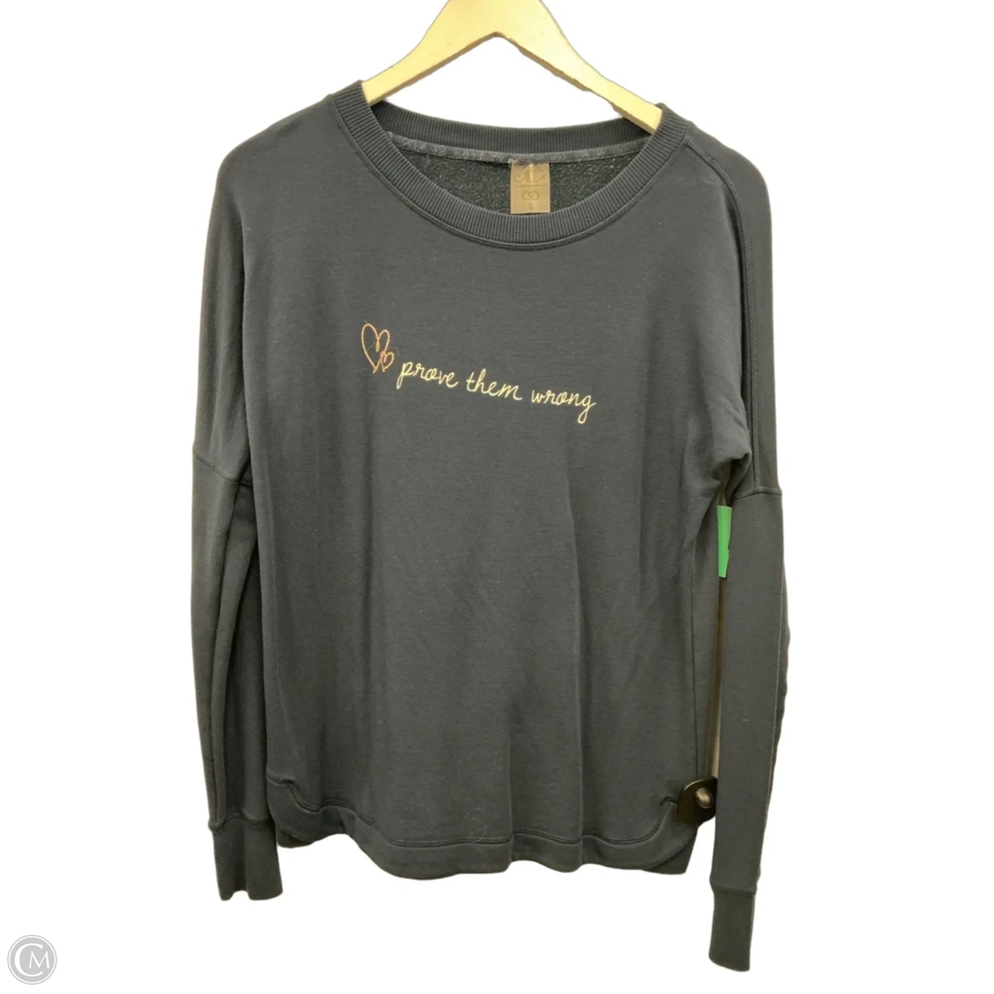 Athletic Sweatshirt Crewneck By Calia In Navy, Size: S