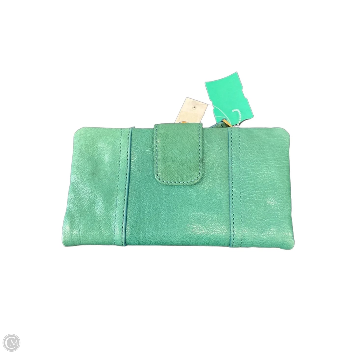 Wallet Leather By Fossil, Size: Medium