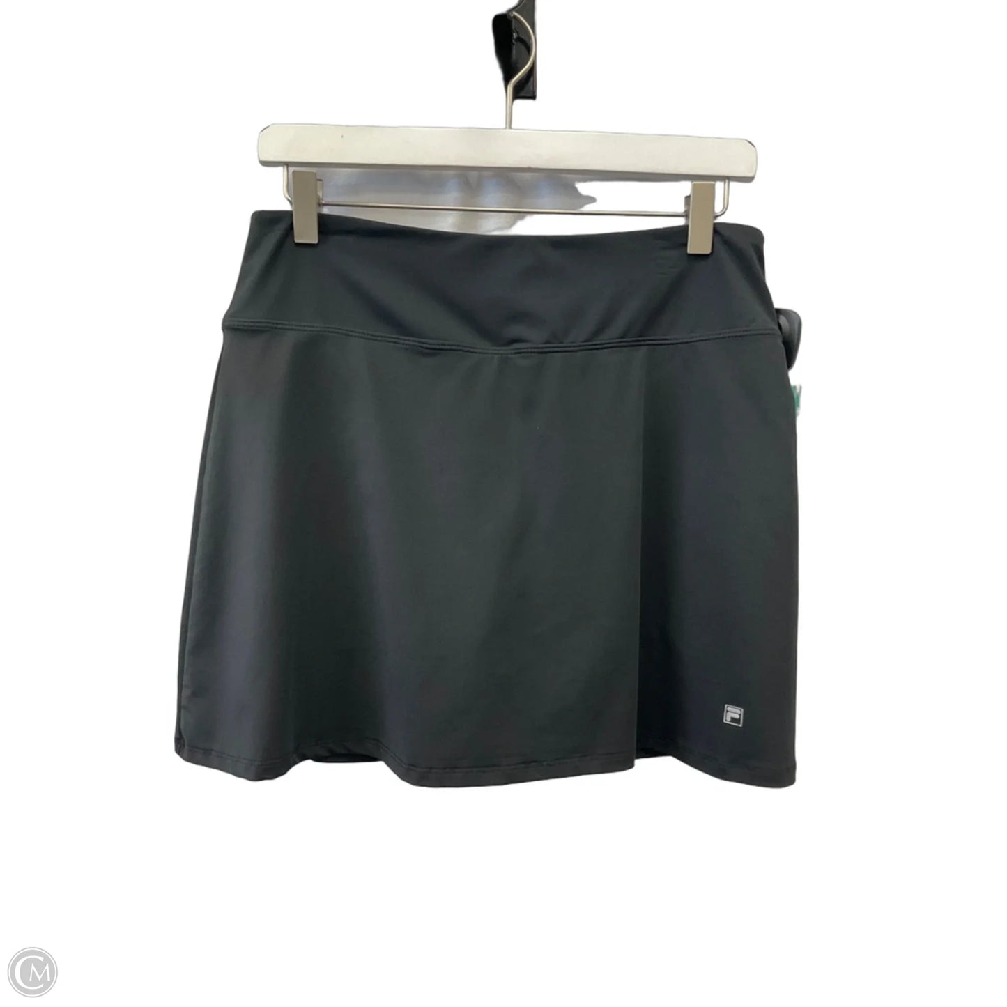 Athletic Skort By Fila In Black, Size: M