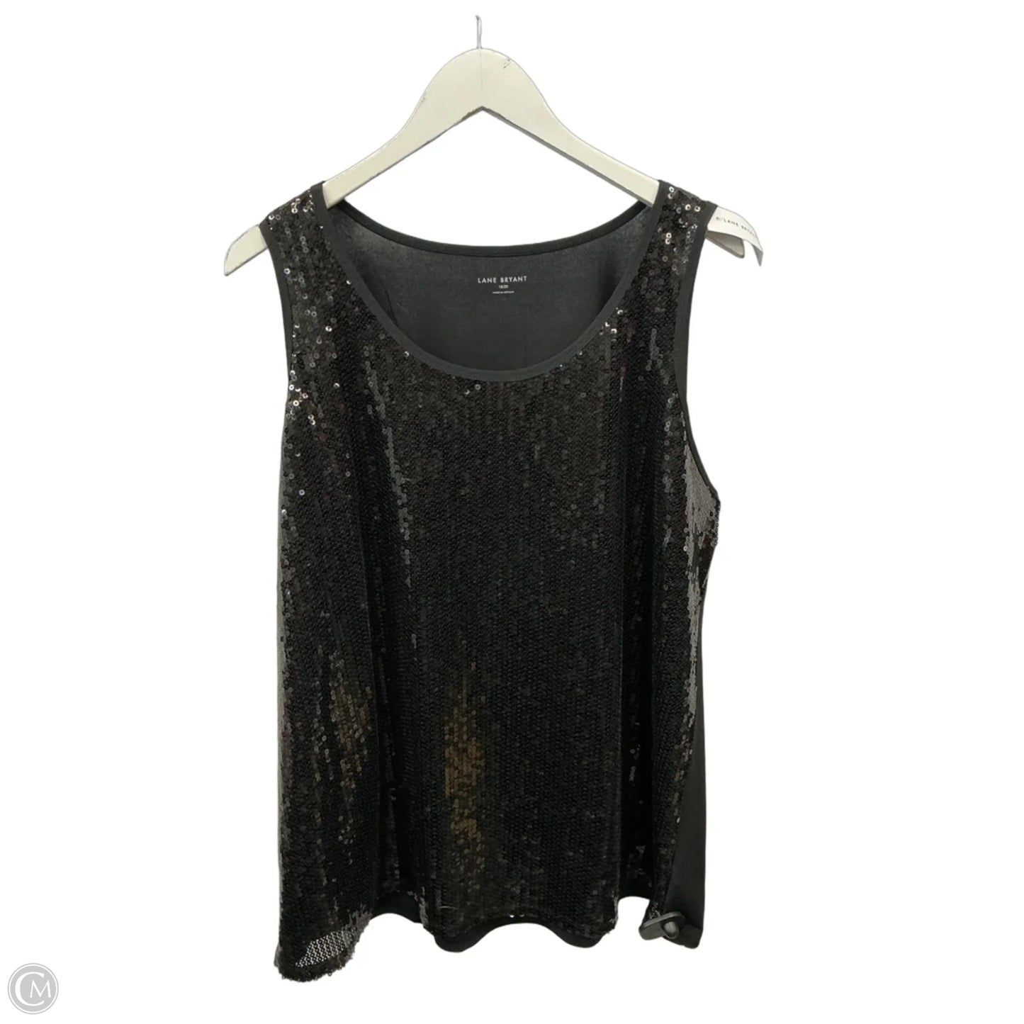 Top Sleeveless By Lane Bryant In Black, Size: 2x