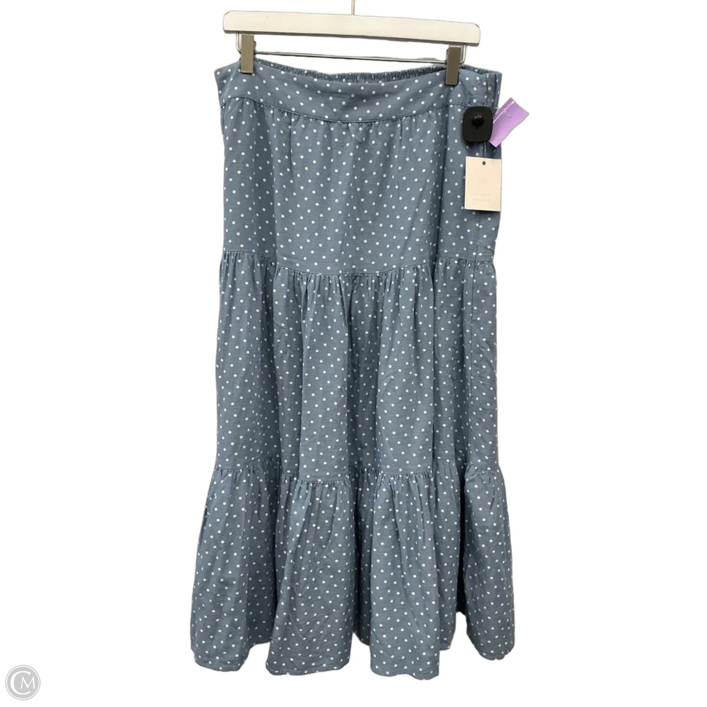 Skirt Maxi By Lc Lauren Conrad In Blue, Size: 14