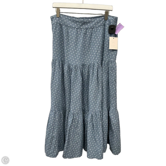 Skirt Maxi By Lc Lauren Conrad In Blue, Size: 14