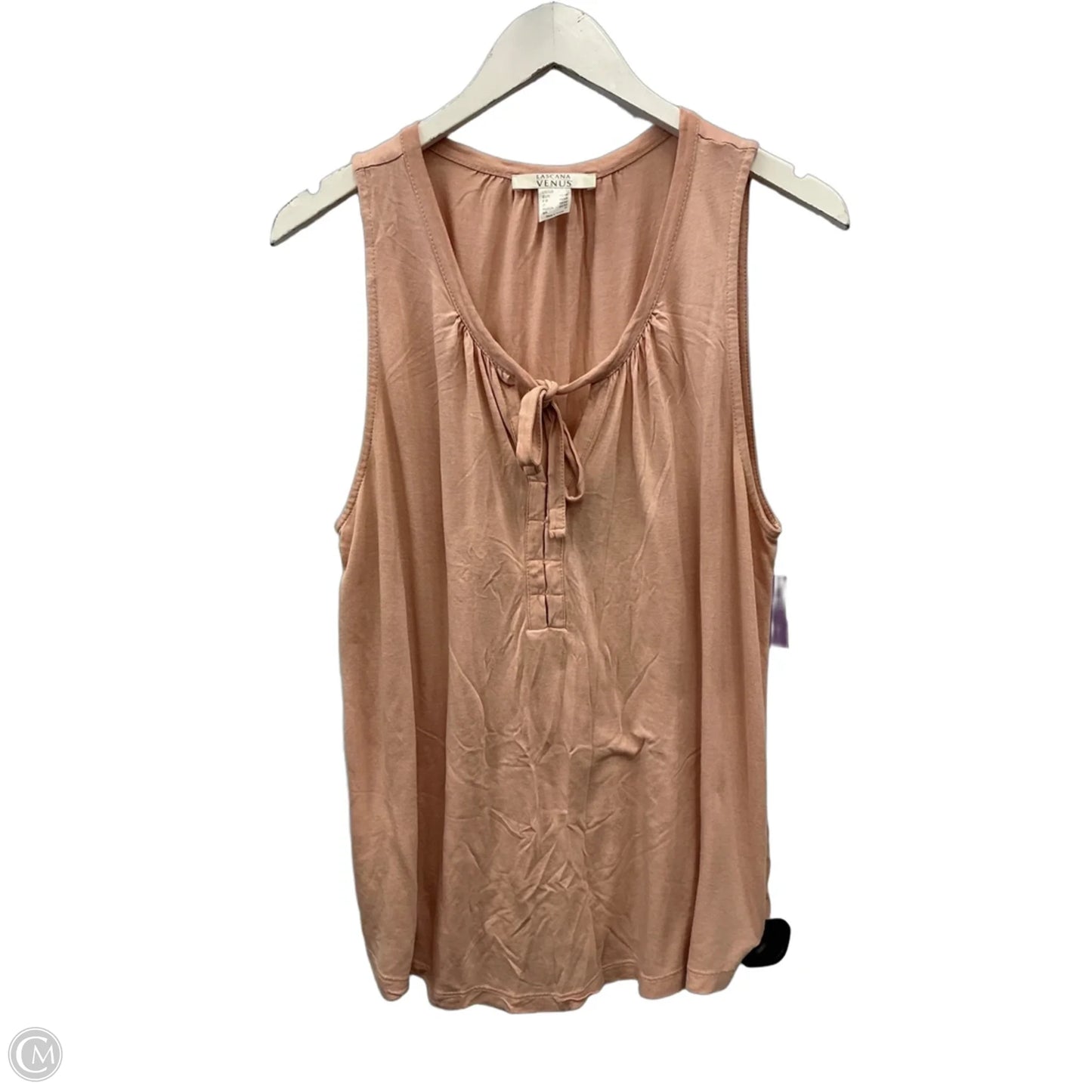Top Sleeveless By Venus In Pink, Size: L