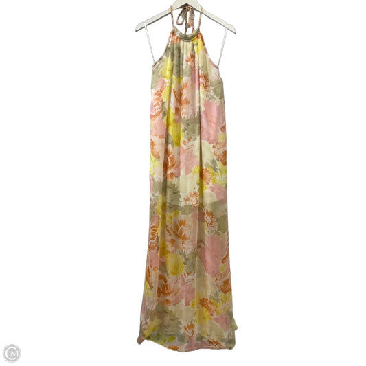 Dress Casual Maxi By Aakaa In Multi-colored, Size: M