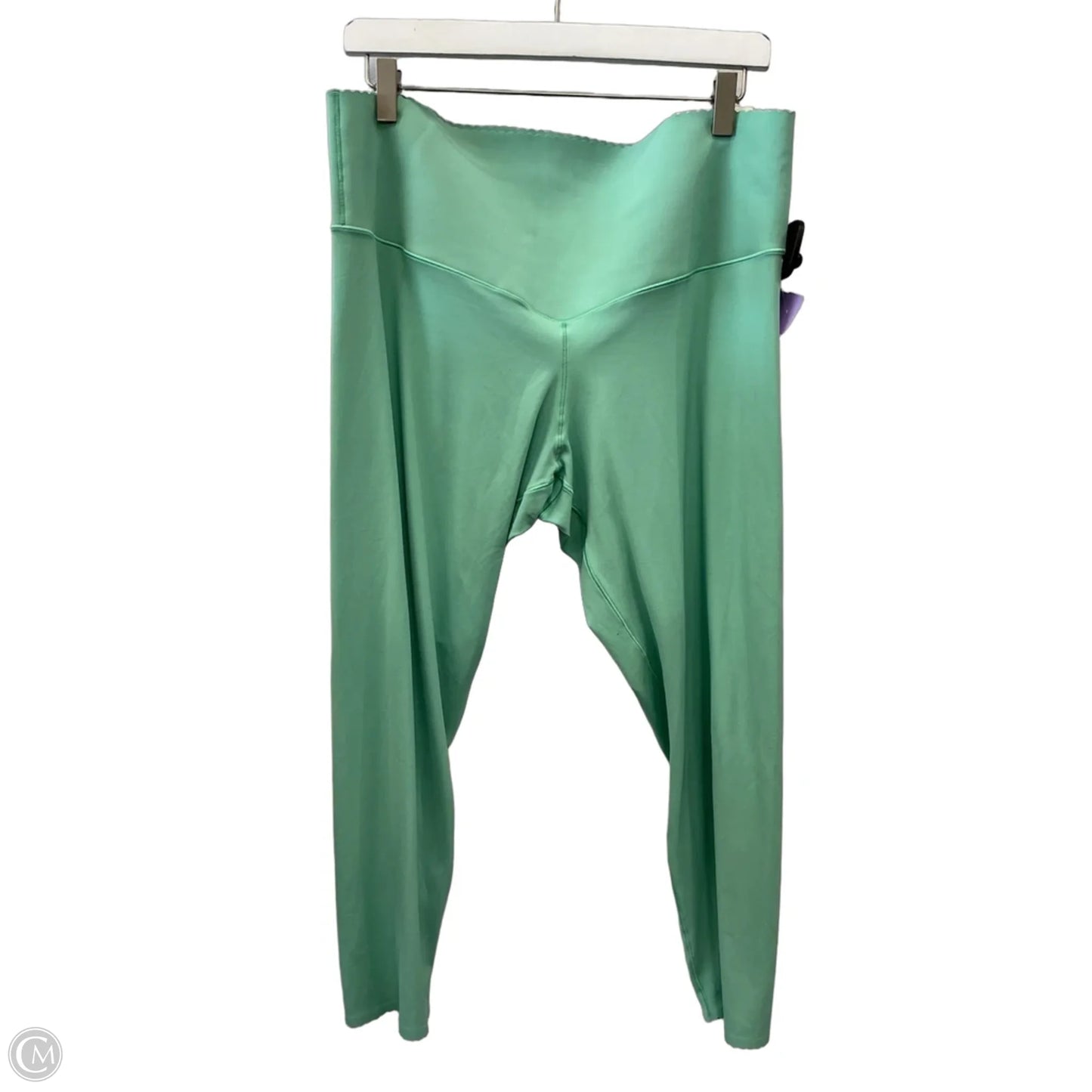 Athletic Leggings By Offline In Green, Size: Xxl