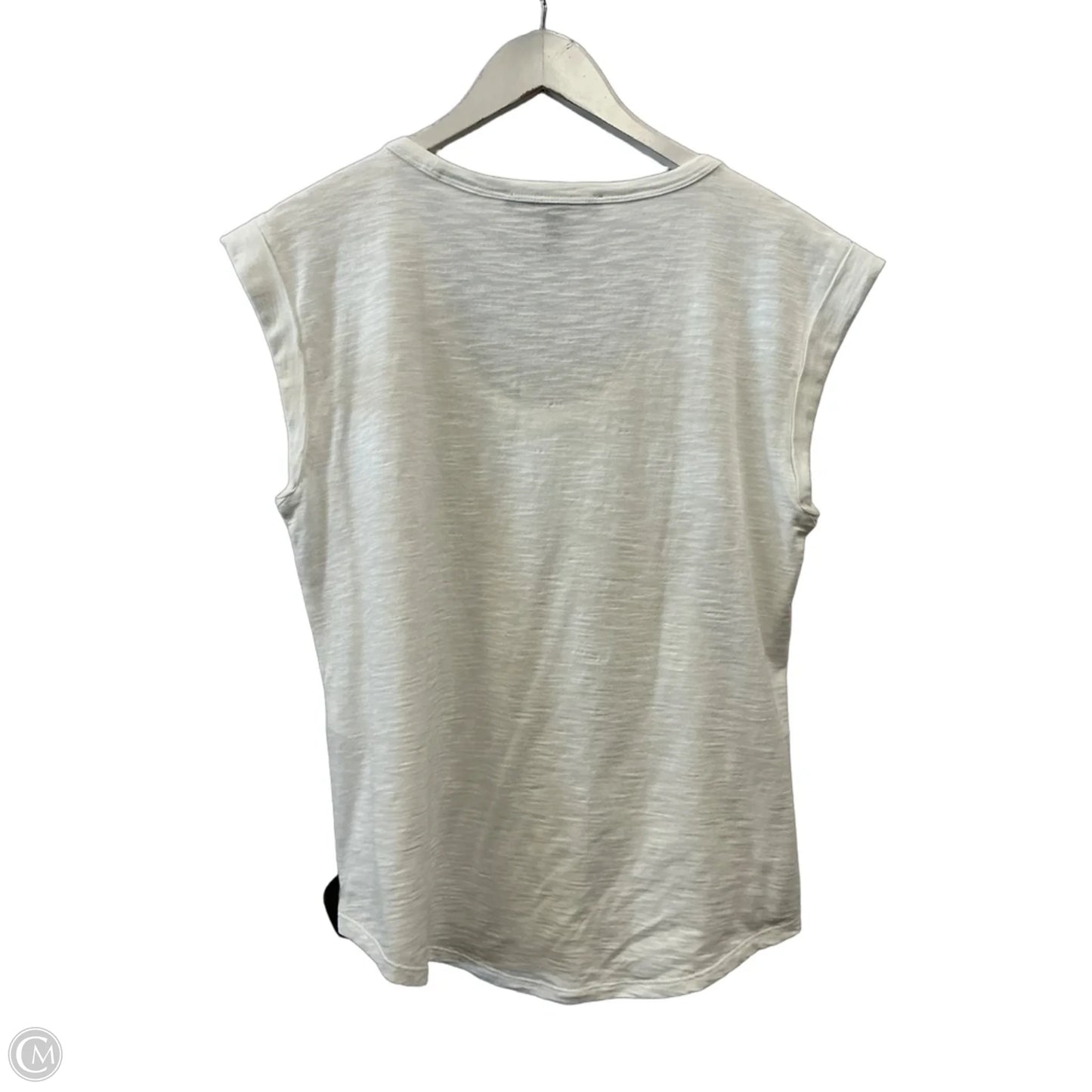 Top Short Sleeve By White House Black Market In White, Size: M