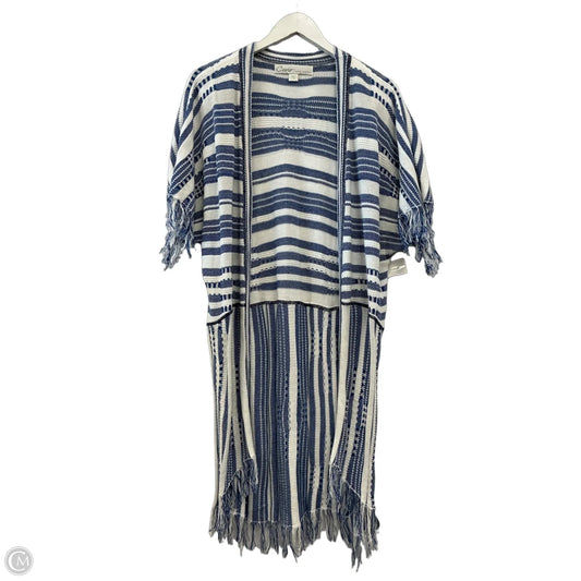 Sweater Cardigan By Curio In Blue, Size: S
