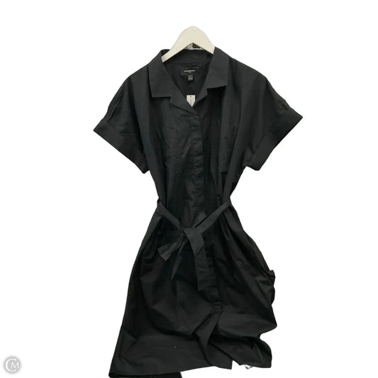 Dress Casual Maxi By Banana Republic In Black, Size: L