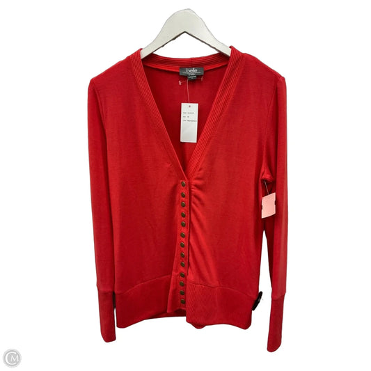 Cardigan By Belle In Orange, Size: M