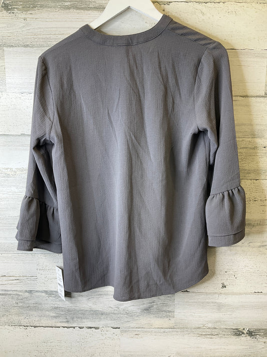 Blouse 3/4 Sleeve By Signature Studio  Size: S