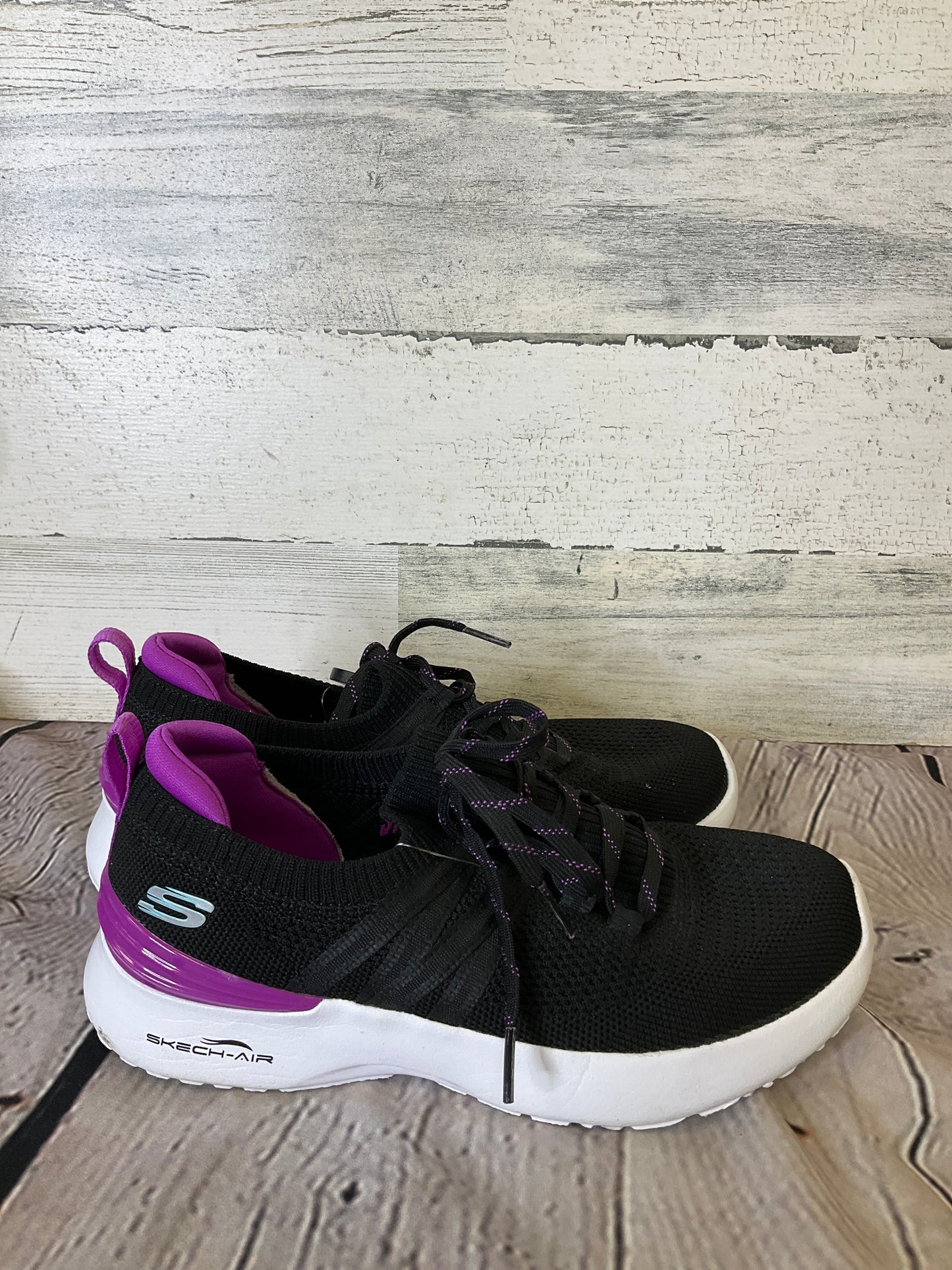 Black Shoes Athletic Skechers, Size 7.5