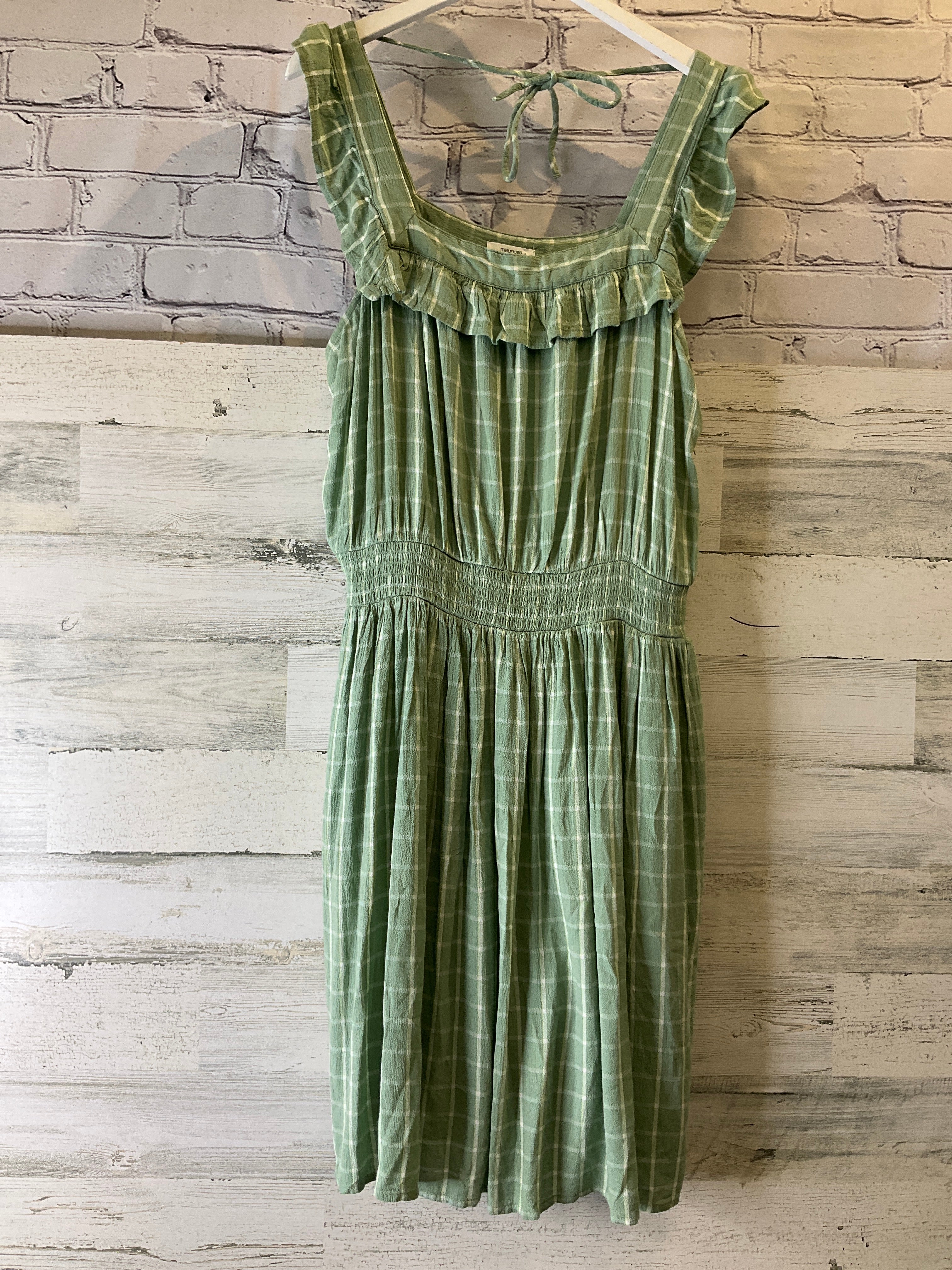 Maurices green dress best sale