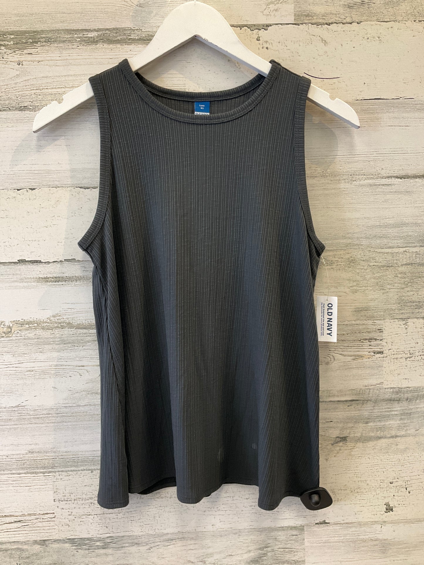 Grey Top Sleeveless Basic Old Navy, Size Xs