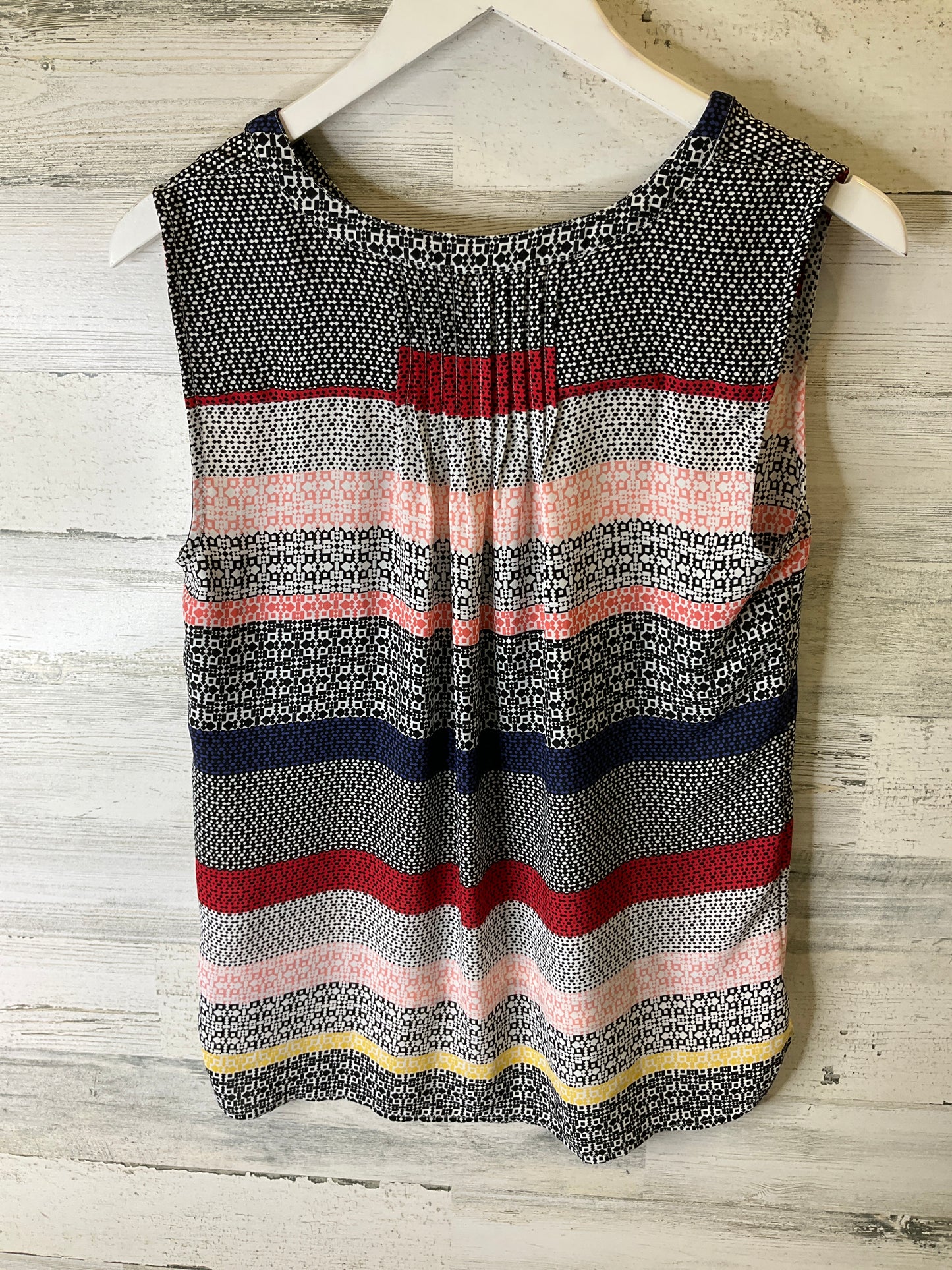 Multi Top Sleeveless Talbots, Size Petite   S