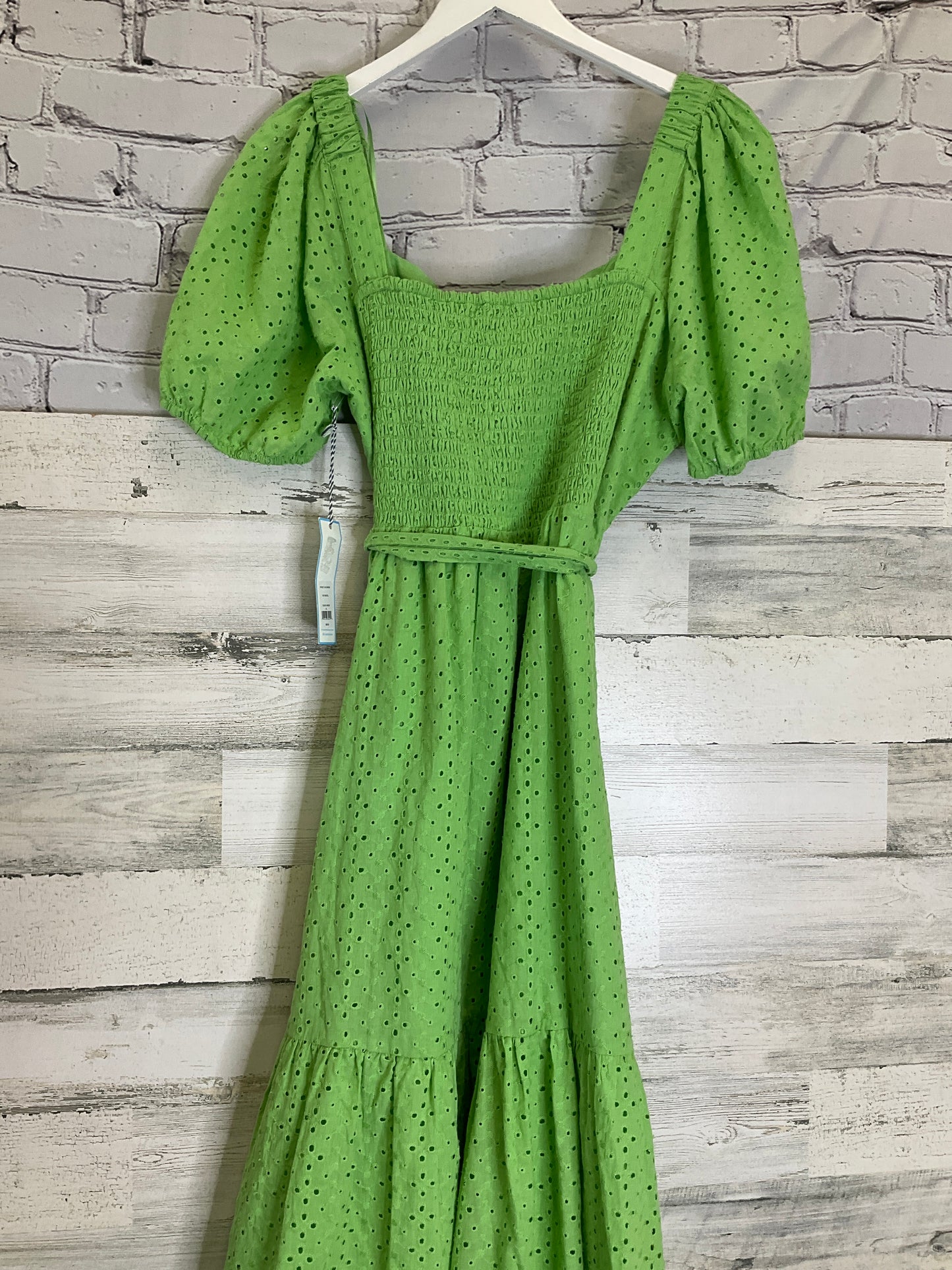 Green Dress Casual Midi Draper James, Size Xl