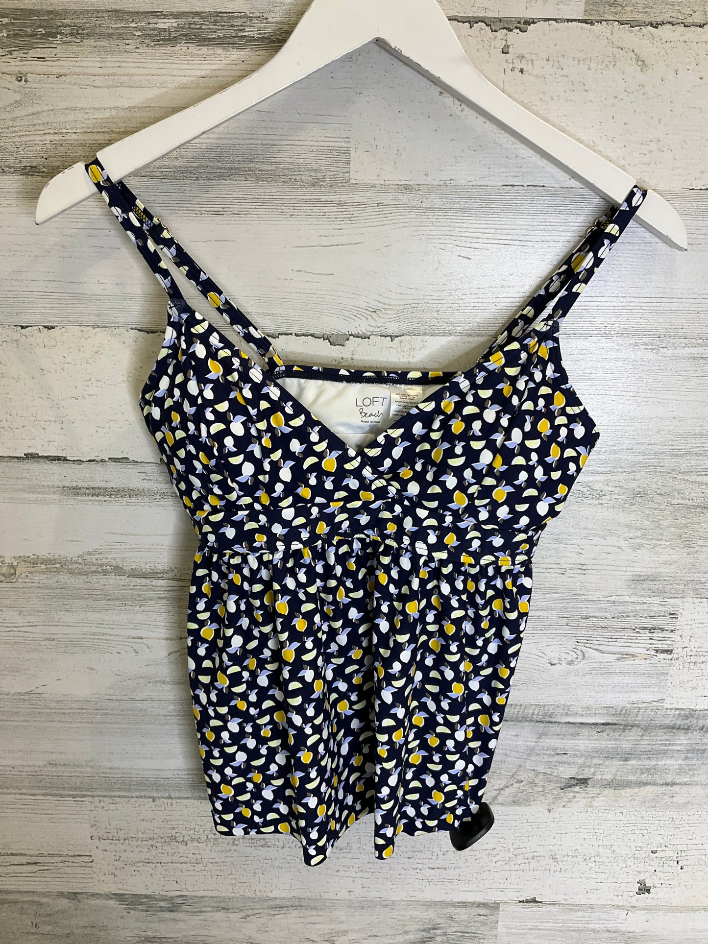 Navy Swimsuit Top Loft, Size S