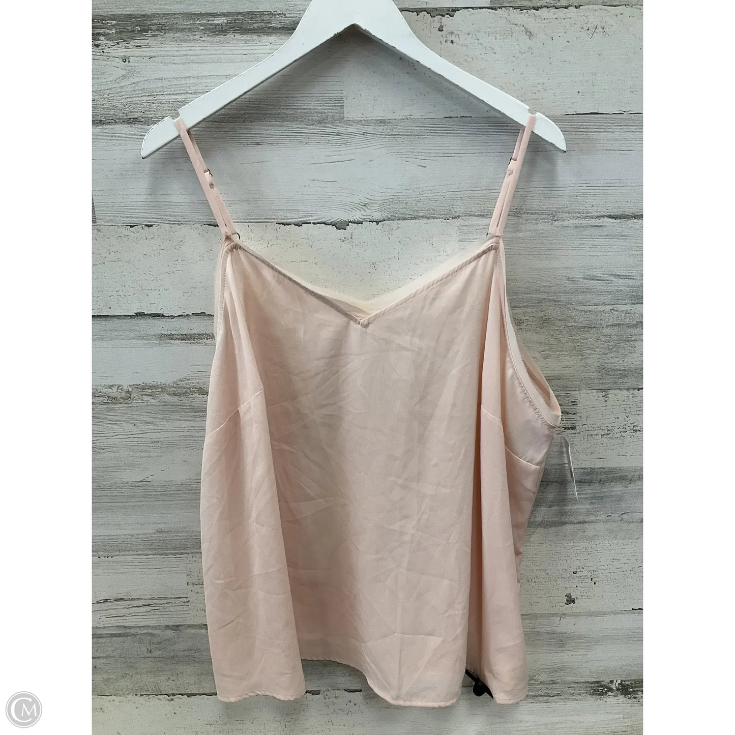 Tank Top By Ophelia Roe In Peach, Size: 2x