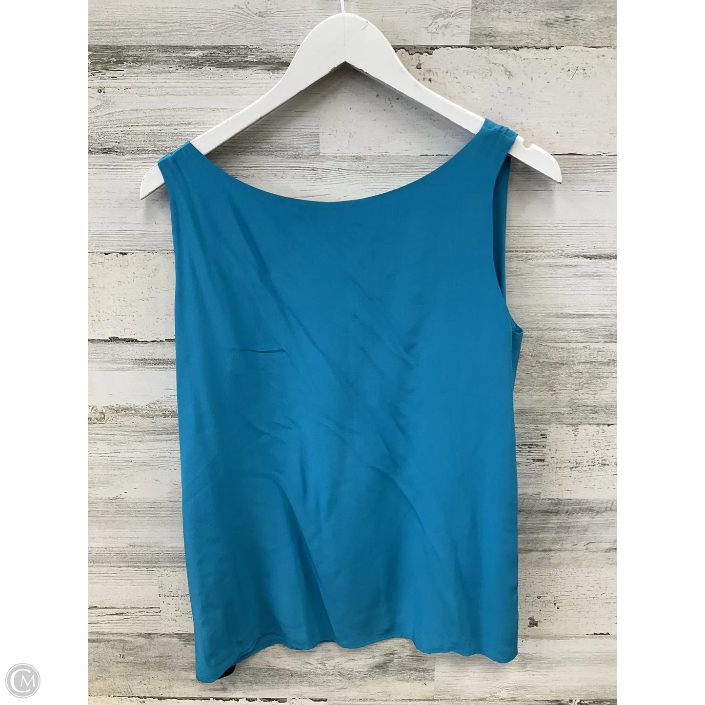 Top Sleeveless By Classiques Entier In Teal, Size: M