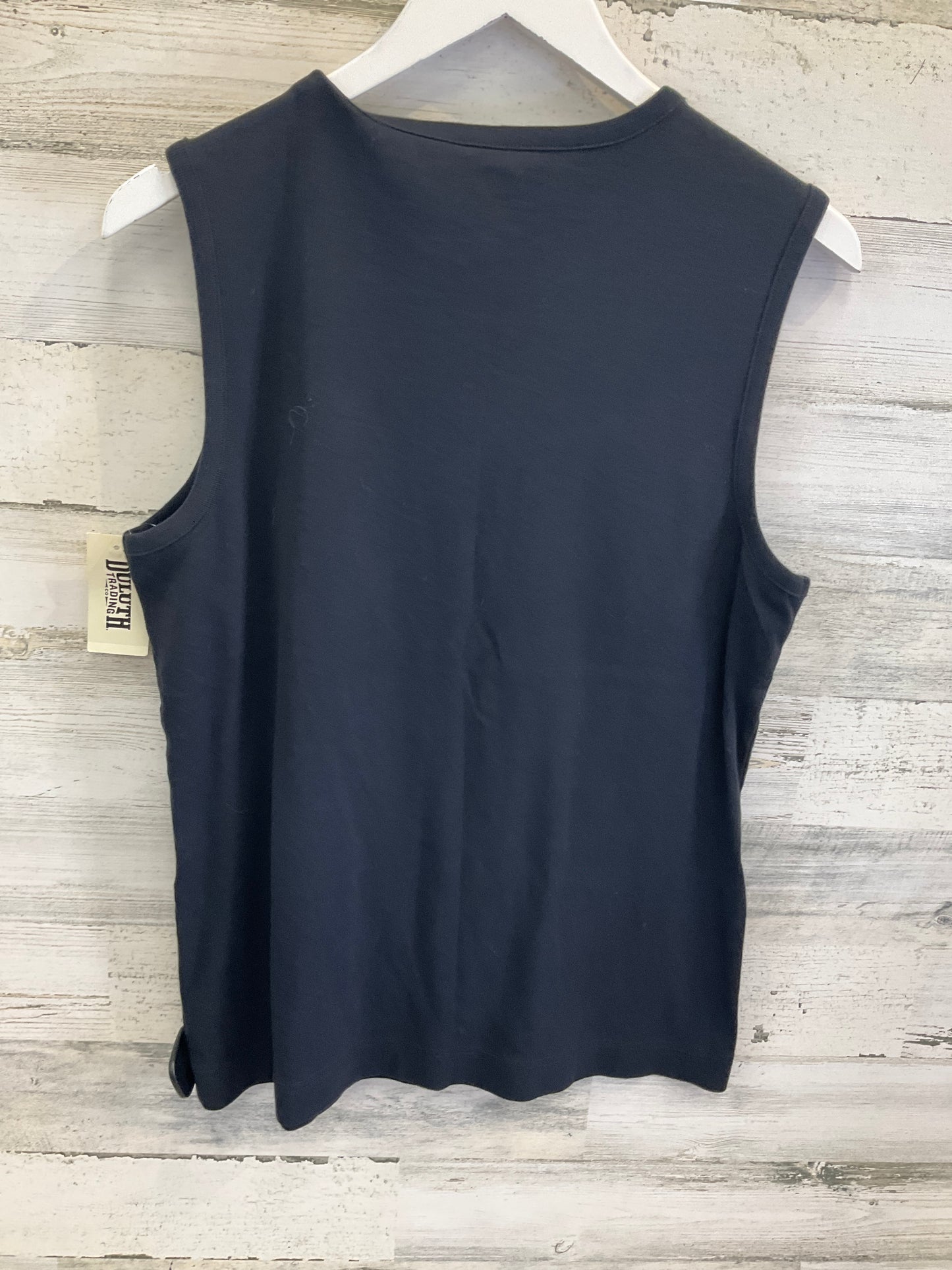 Top Sleeveless By Duluth Trading In Black, Size: L