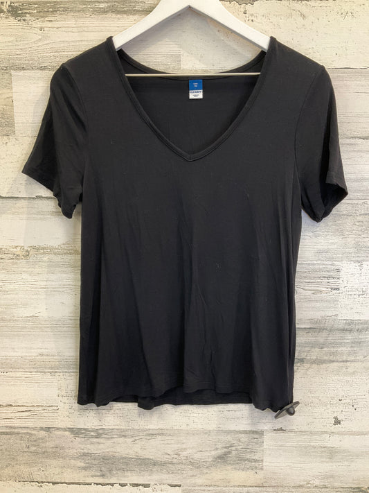 Top Short Sleeve By Old Navy In Black, Size: Xs