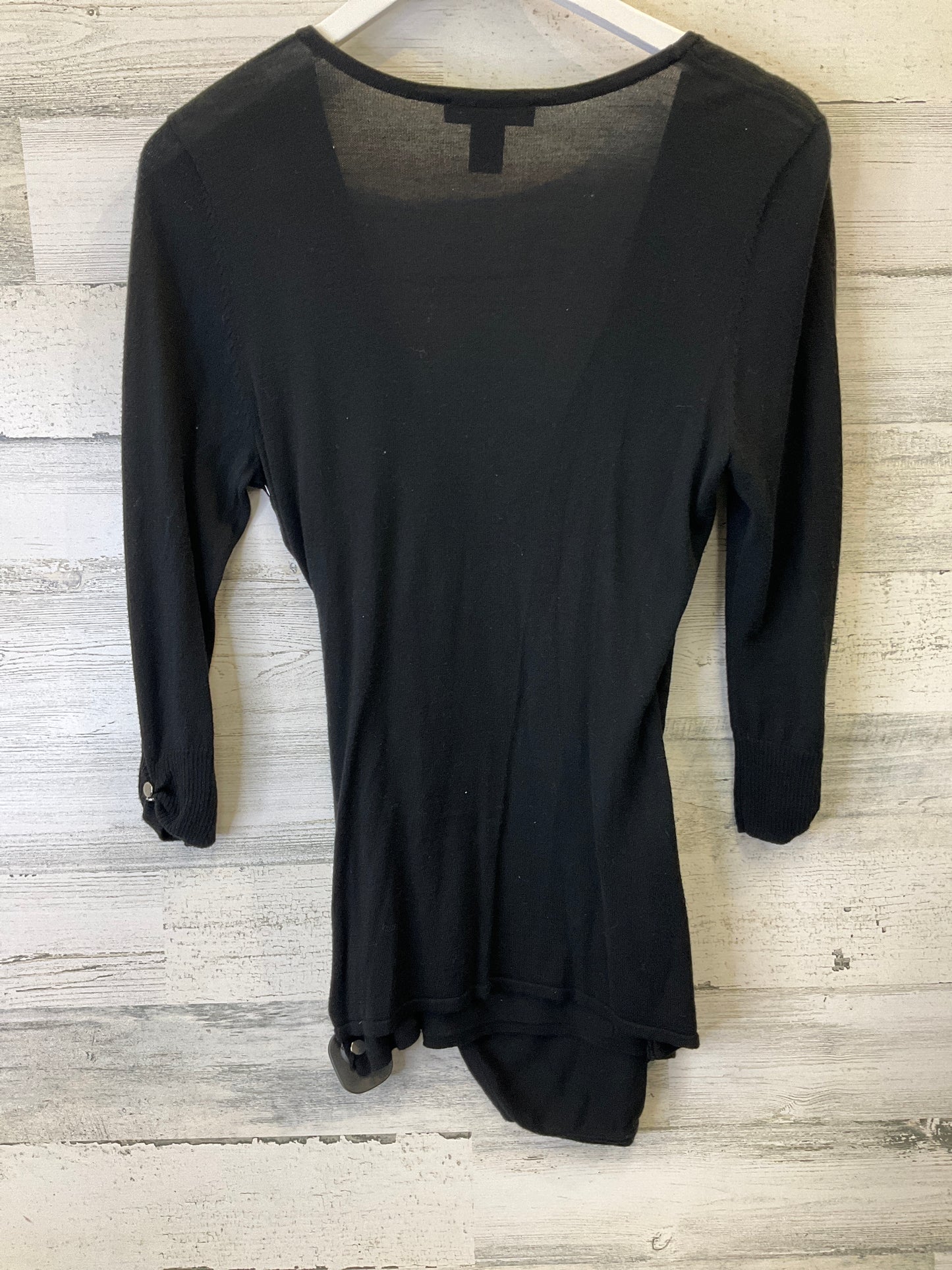 Top Long Sleeve By White House Black Market In Black, Size: M