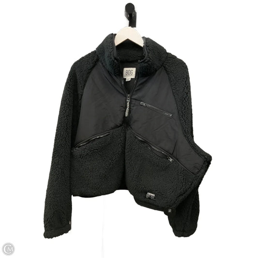 Jacket Fleece By Bdg In Black, Size: L