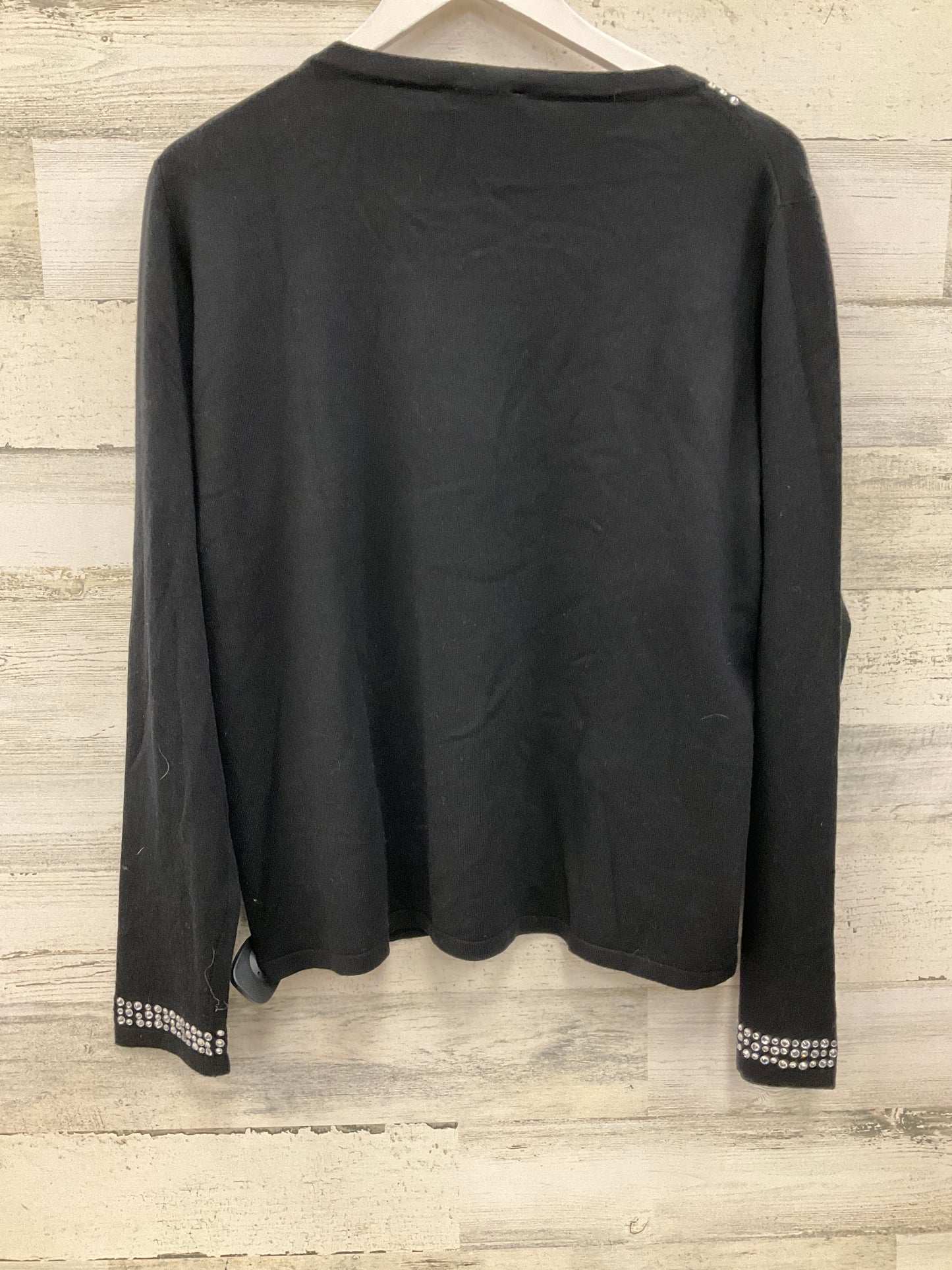 Top Long Sleeve By Vila Milano In Black, Size: Xl