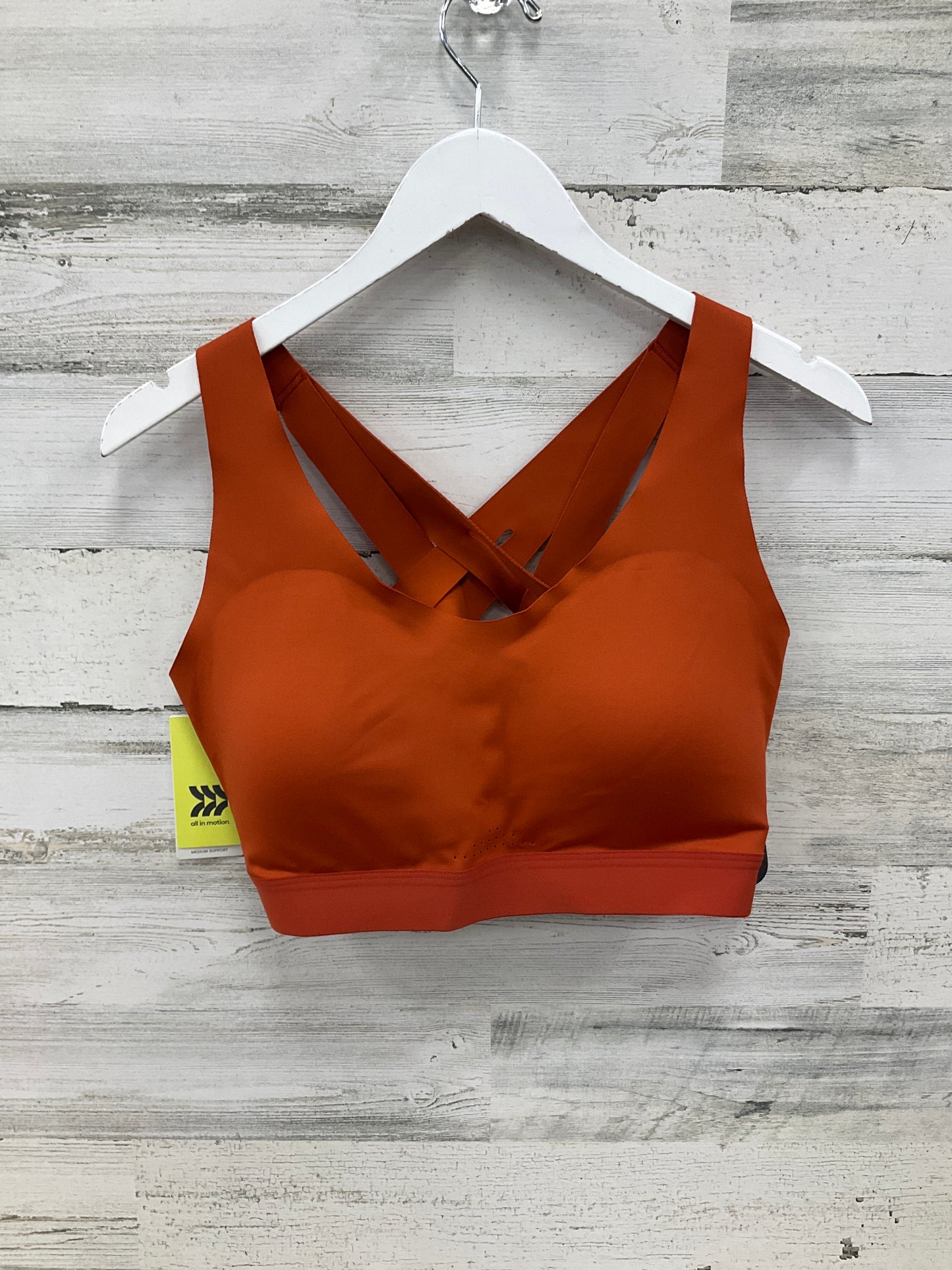 Athletic Bra By All In Motion In Orange, Size: Xl