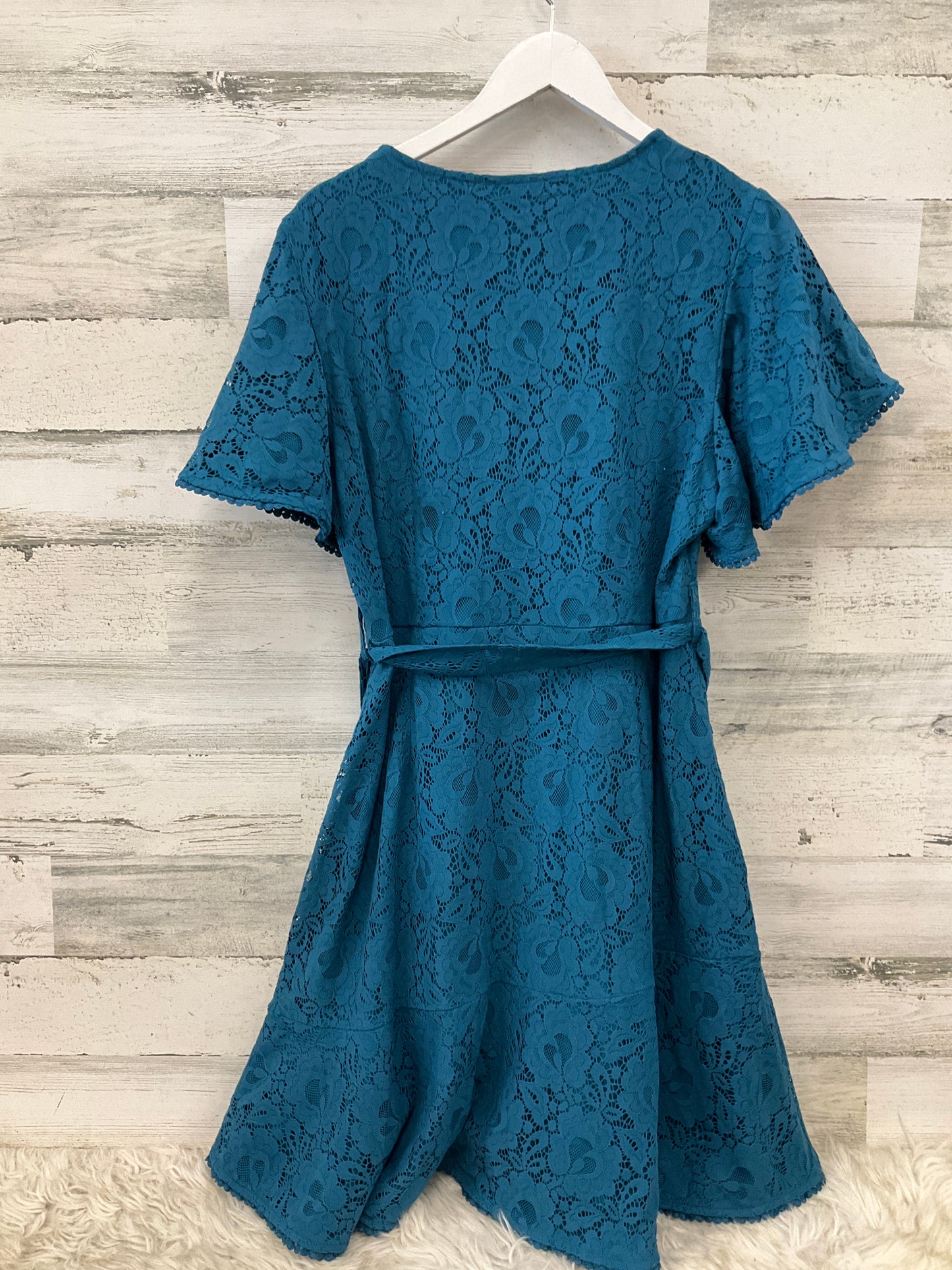 Dress Casual Short By City Chic In Teal, Size: Xl