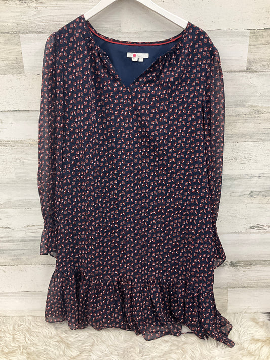 Dress Casual Midi By Boden In Blue, Size: L