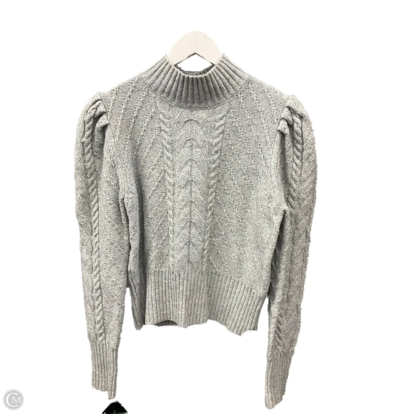 Sweater By Loft In Grey, Size: L
