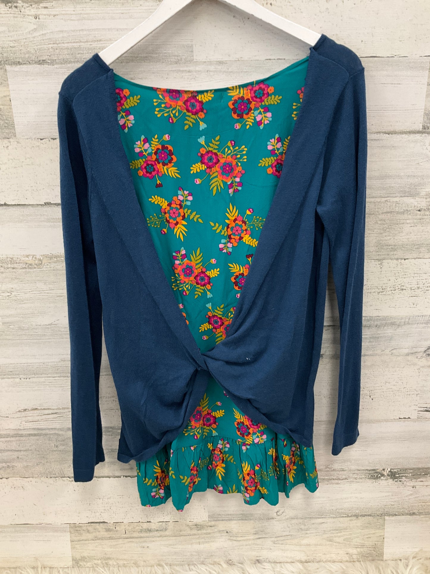 Tunic Long Sleeve By Matilda Jane In Blue, Size: S