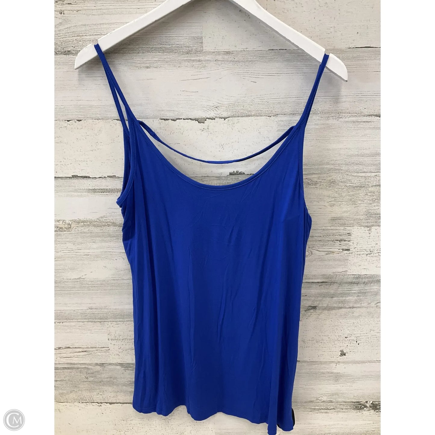 Top Sleeveless By Clothes Mentor In Blue, Size: M