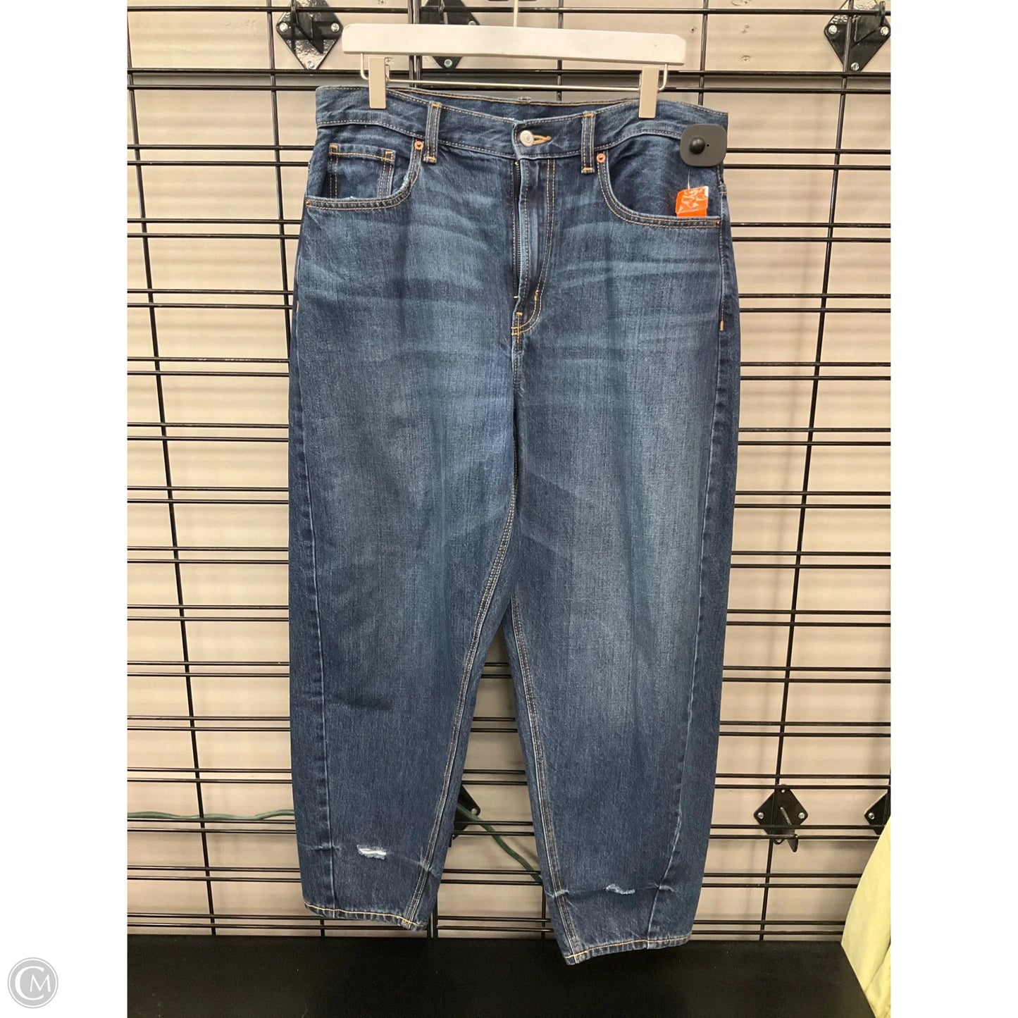 Jeans Wide Leg By Old Navy In Blue Denim, Size: 14