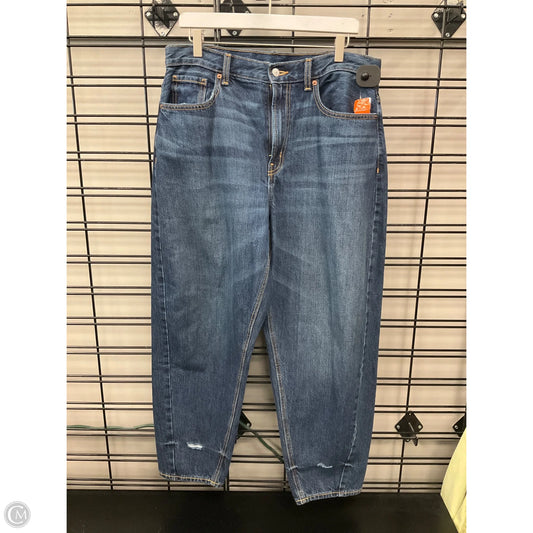 Jeans Wide Leg By Old Navy In Blue Denim, Size: 14