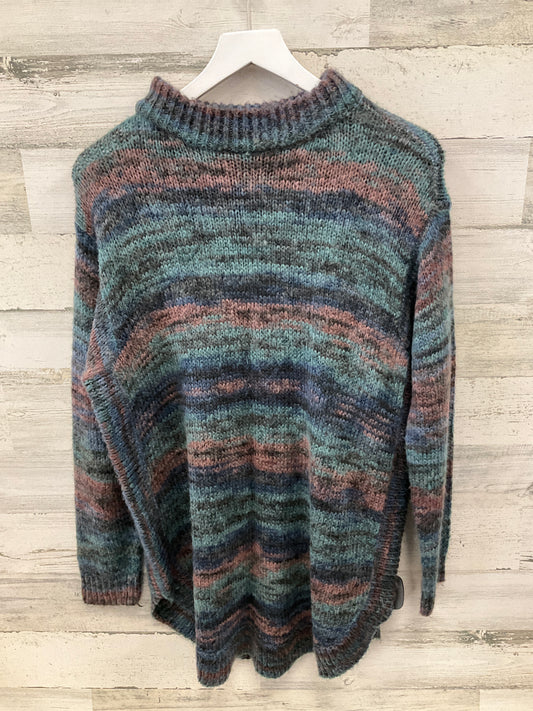 Sweater By Chicos In Teal, Size: L