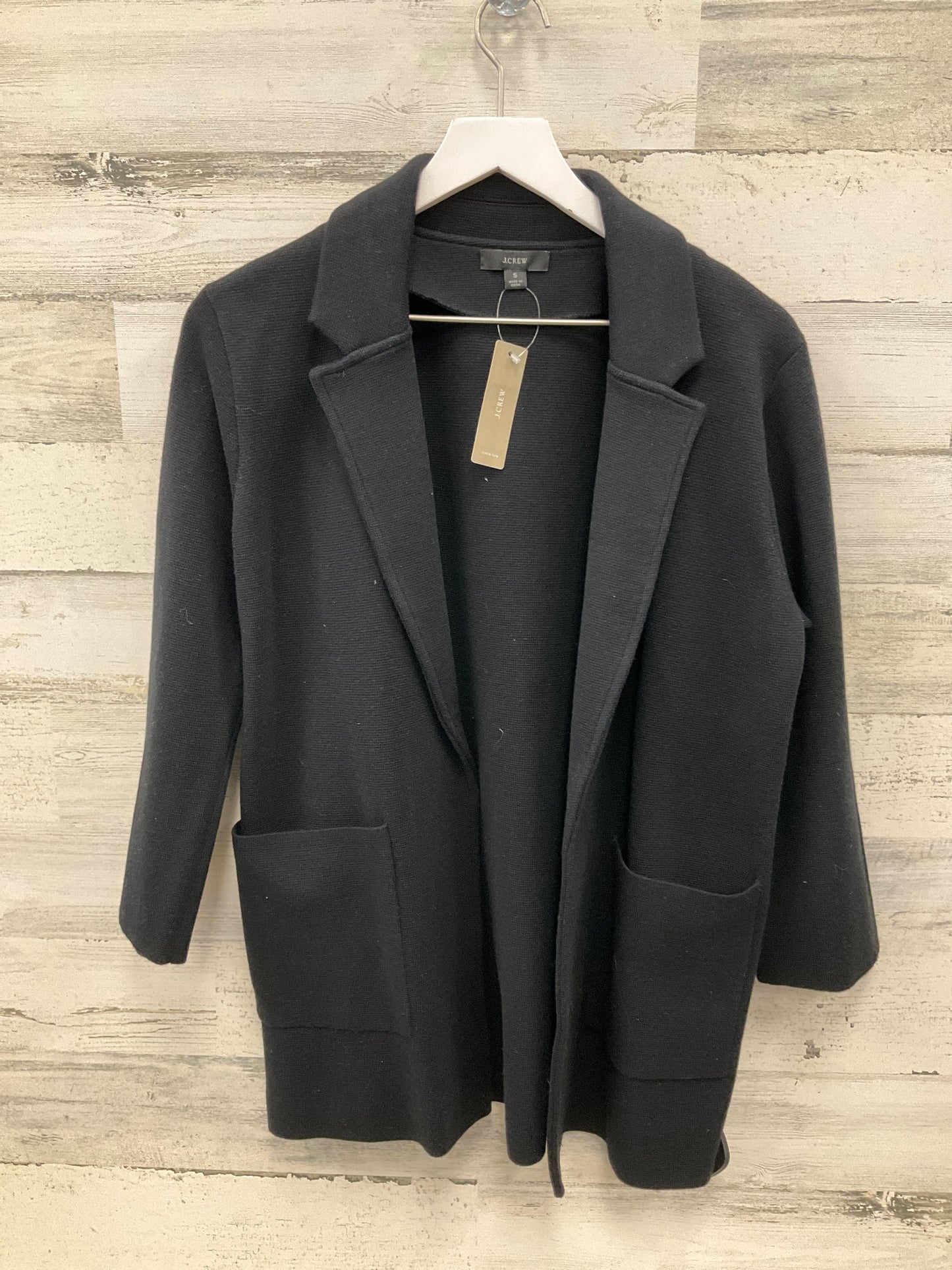 Sweater Cardigan By J. Crew In Black, Size: S