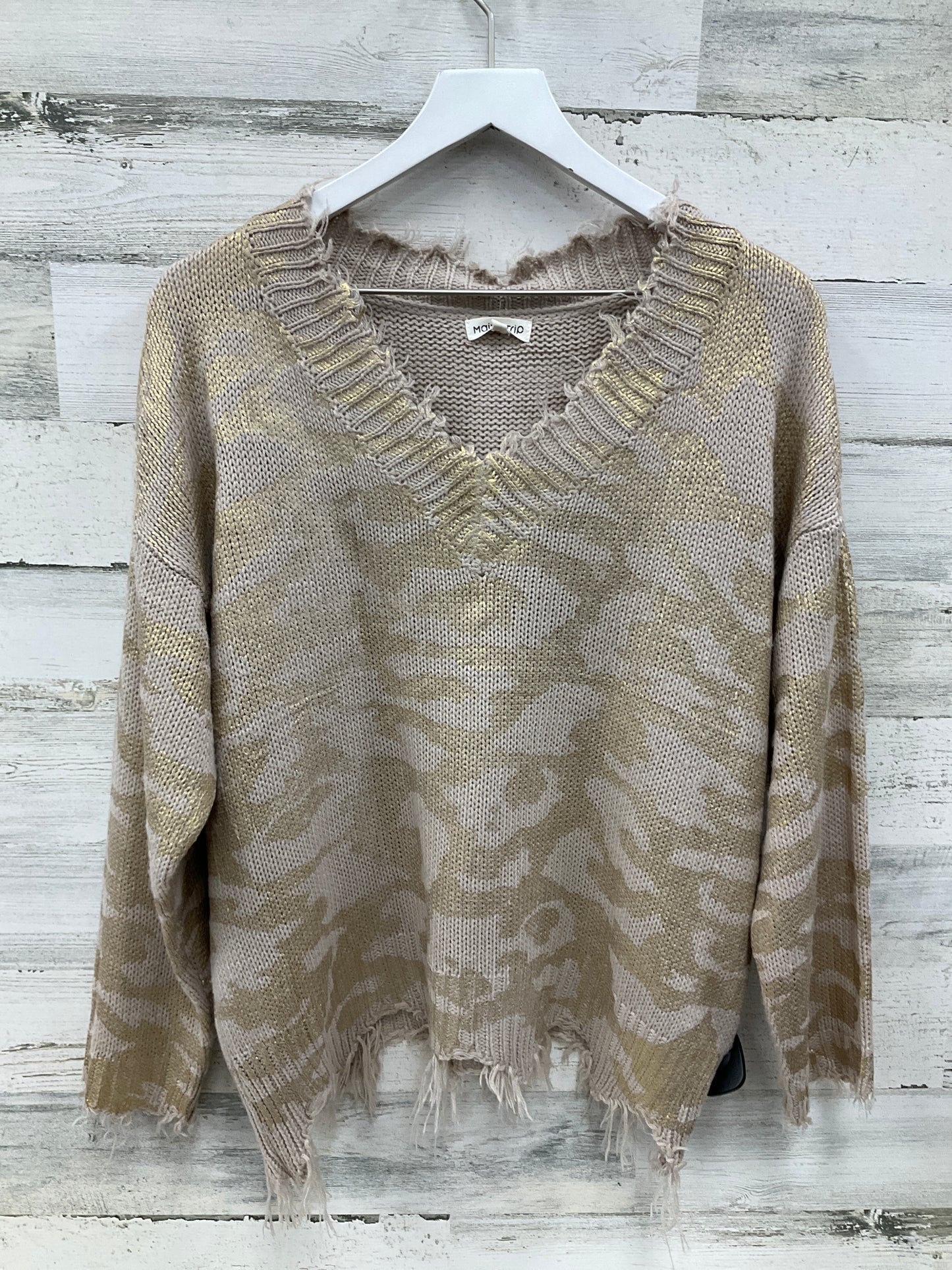 Sweater By Main Strip In Mauve, Size: S