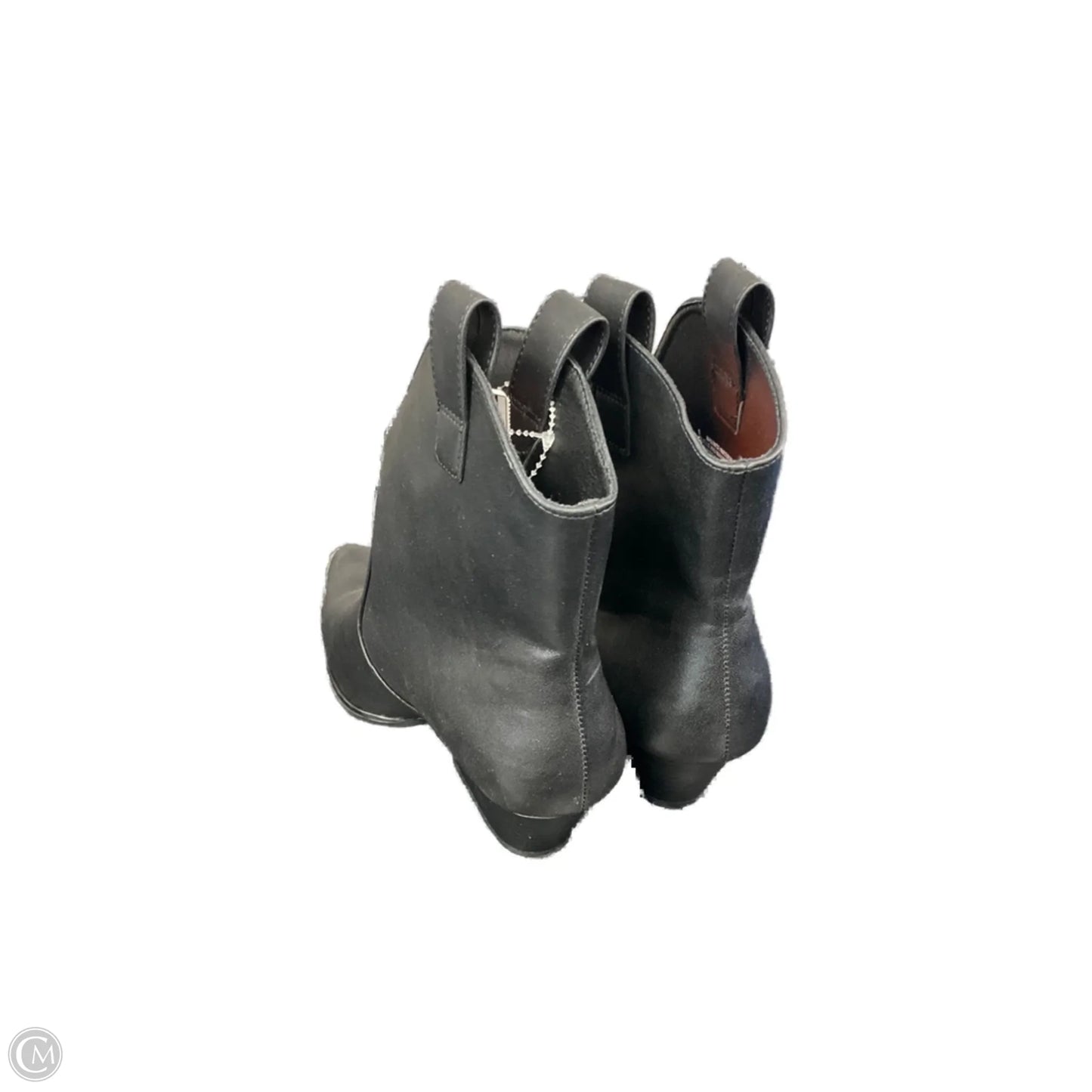 Boots Ankle Heels By Universal Thread In Black, Size: 6