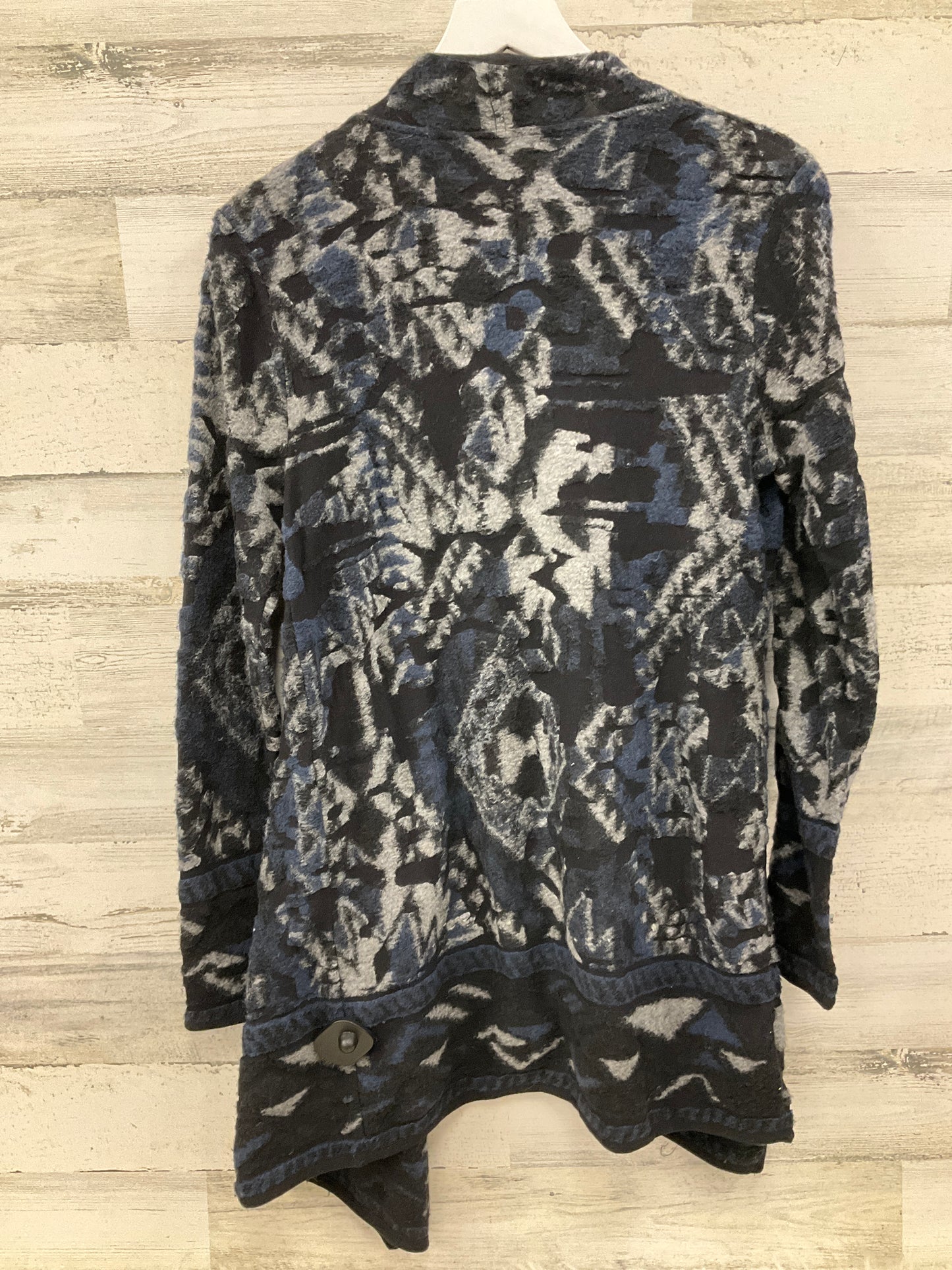 Sweater Cardigan By Lucky Brand In Navy, Size: S