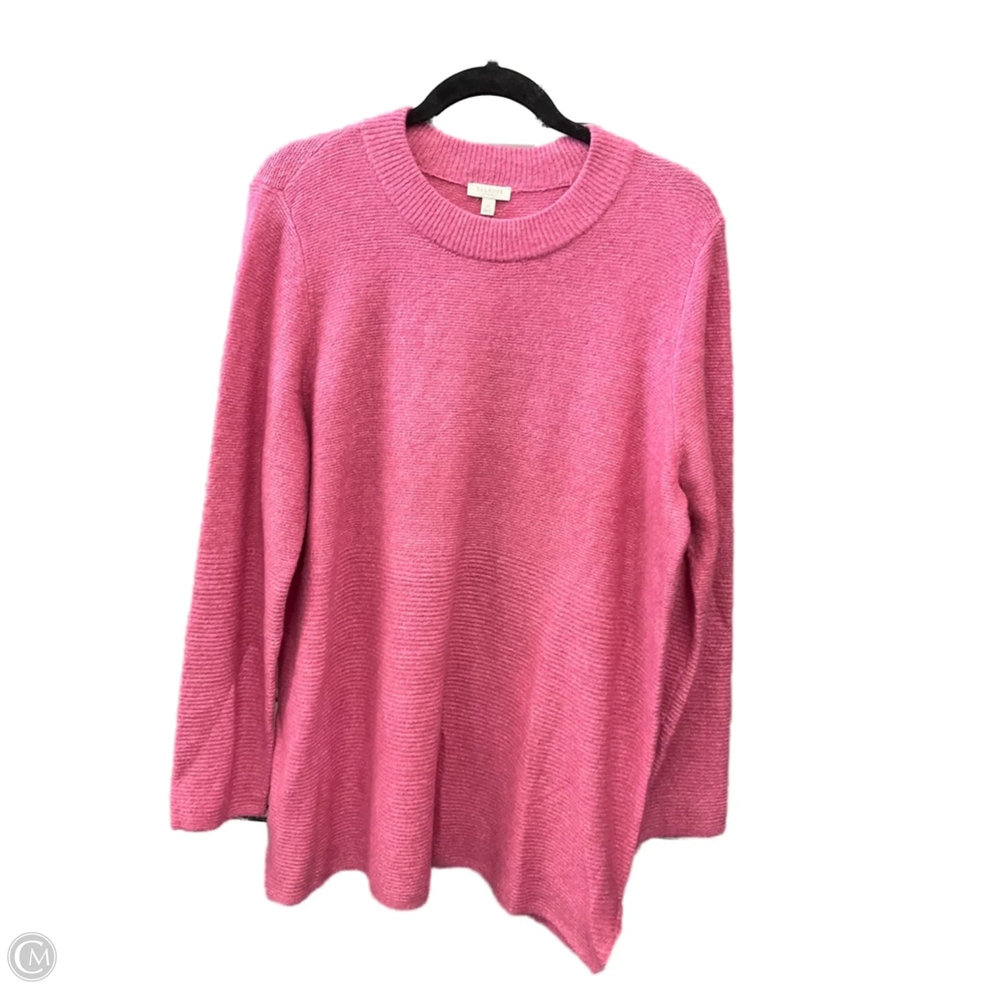 Sweater By Talbots In Pink, Size: 1x