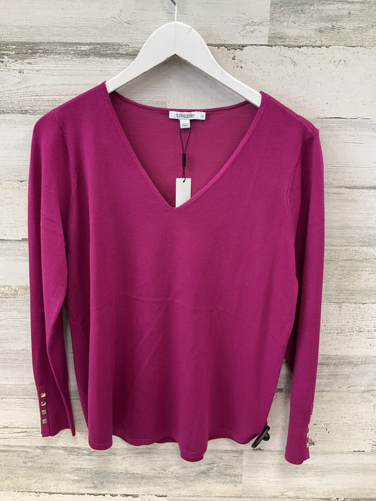 Top Long Sleeve By Chicos  Size: M