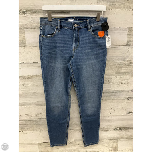 Jeans Skinny By Old Navy In Blue Denim, Size: 6